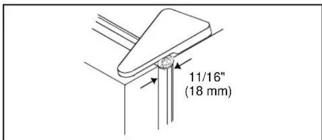 AMANA BRF 520 - Poista ovet, jos tarpeellista. - 3