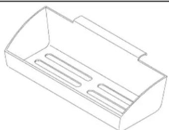 AMANA BRF 520 - Crisper Tote - 1