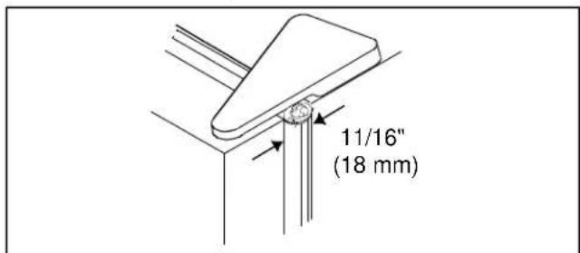 AMANA BRF 520 - A Stutzstange - 1