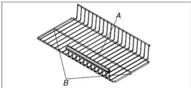 AMANA BRF 520 - Tablette coulissante - 1