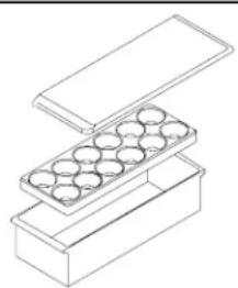 AMANA BRF 520 - Contenitore chiuso - 1