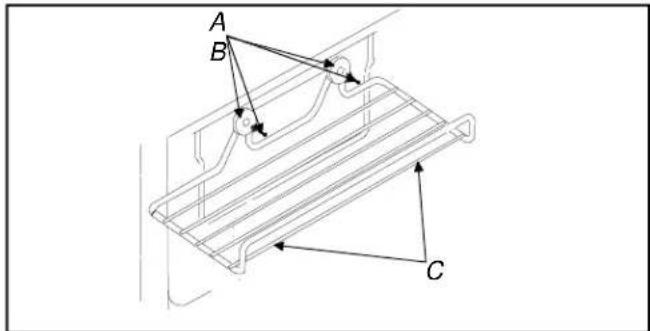 AMANA BRF 520 - Prateleira do gelo - 1