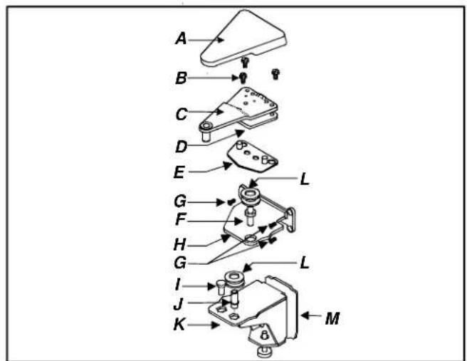 AMANA BRF 520 - Verwijder zo nodig de deuren. - 1