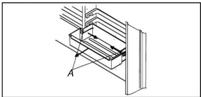 AMANA BRF 520 - Contenitori della controporta - 1