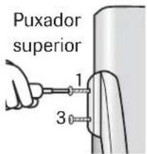 Puxador superior 1 3