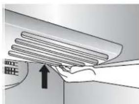 AMANA GB 2026 D RVS - Freezer (style of light shield varies) - 3