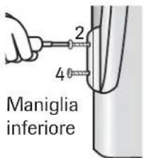 Maniglia inferiore