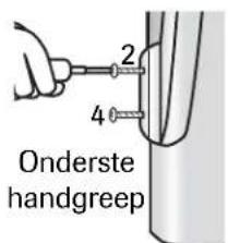 Onderste handgreep