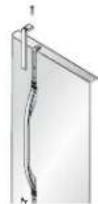AMANA GB 2026 D RVS - To Install: - 3