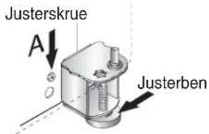 Justerskrue A Justerben