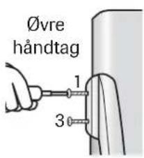 Øvre håndtag 1 3