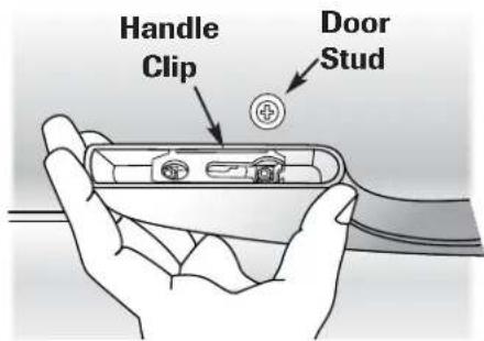 Handle Clip Door Stud