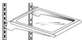 AMANA G32526PEKS - Pour enlever une clayette : - 1