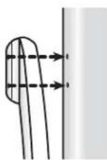 AMANA G32526PEKS - Montering: - 1