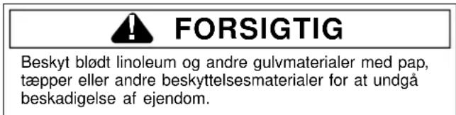 AMANA BX 518 VW VE - Flyt koleskabet til dets endelige placering. - 1