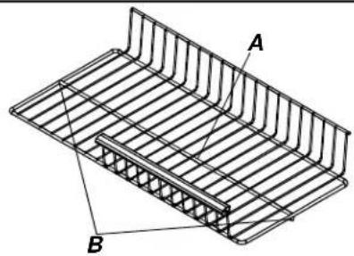 AMANA BX 518 VW VE - Schiebegitter (eineige Modelle) - 1