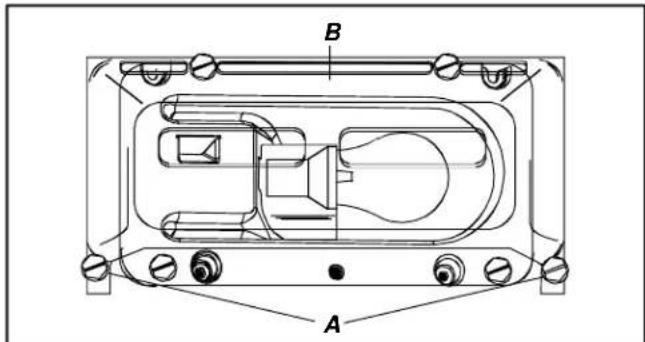 AMANA BX 518 VW VE - Lys til fryseren - 1