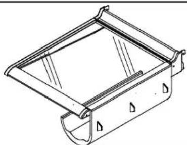 AMANA BX 518 VW VE - Prateleira despensa (em?), - 1