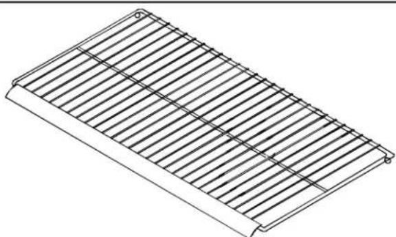 AMANA BX 518 VW VE - Kiintea ritilahylly (joissakin malleissa) - 1