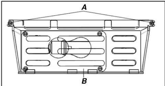 AMANA BX 518 VW VE - Tuoreruokaosaston valo - 1