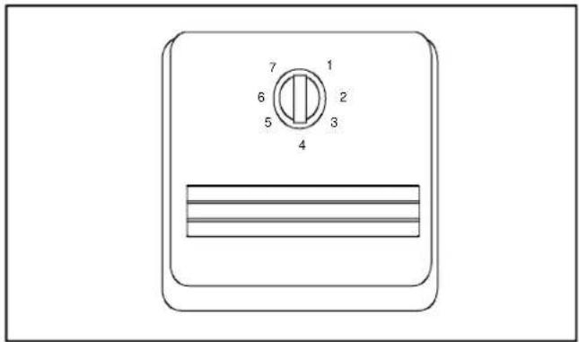 AMANA BX 518 VW VE - Controles do frigorífico e do congelador - 1