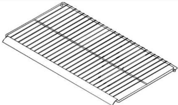 AMANA BX 518 VW VE - Tablette fixe à claire-voie (sur certains modèles) - 1