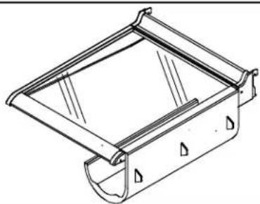 AMANA BX 518 VW VE - Rastrelliera portaoggetti (su alcuni modelli) - 1