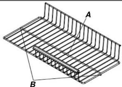 AMANA BX 518 VW VE - Prateleira extensivel (em?), - 1