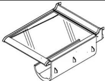AMANA BX 518 VW VE - Forvaringshyla (vissa modeller) - 1