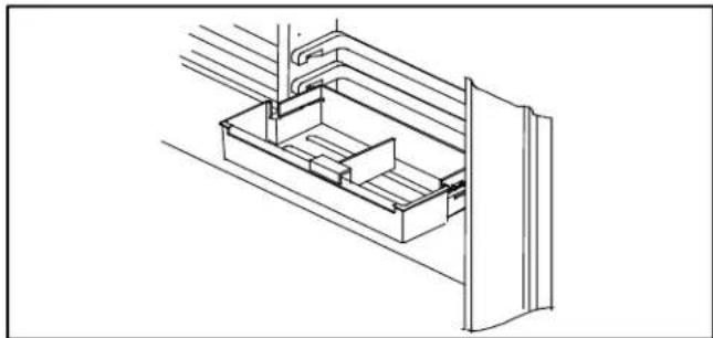 AMANA BX 518 VW VE - Divisore regolabile (su alcuni modelli) - 1
