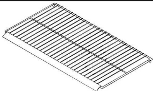 AMANA BX 518 VW VE - Prateleira de rede fixa (em algunos modelos) - 1