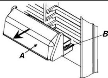 AMANA BX 518 VW VE - Scomparto latticini (su alcuni modelli) - 1