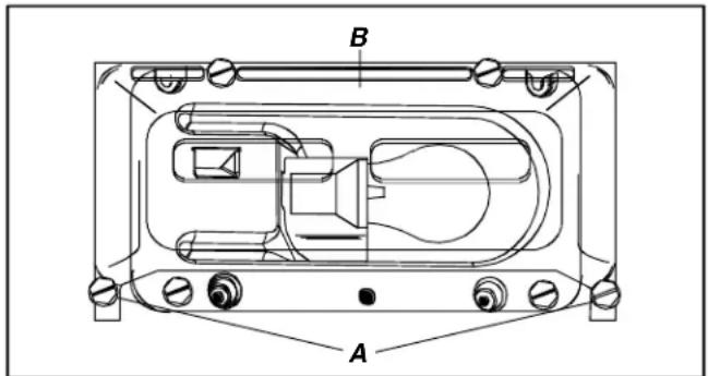 AMANA BX 518 VW VE - Glihlampe im Gefrierteil - 1
