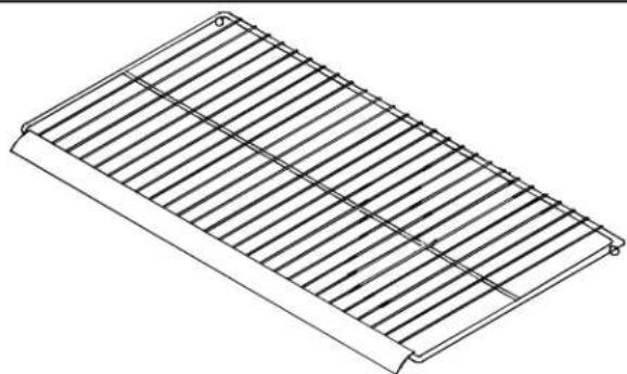 AMANA BX 518 VW VE - Ripiano fisso metallico (su alcuni modelli) - 1