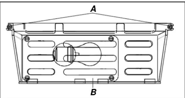 AMANA BX 518 VW VE - Lampje voor de koelruimte - 1