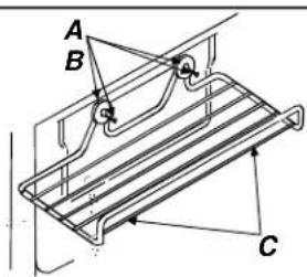AMANA BX 518 VW VE - Estante para serviceo de hielo (algunos modelos) - 1