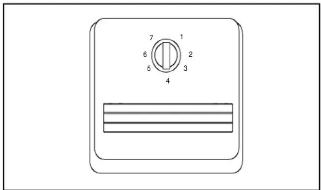 AMANA BX 518 VW VE - Kontrolfunktioner for koleskab og fryser - 1