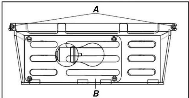 AMANA BX 518 VW VE - Lampe du compartiment denrées fraîches - 1