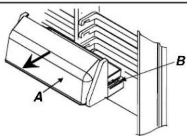 AMANA BX 518 VW VE - Maitotuoteosasto (joissakin malleissa) - 1