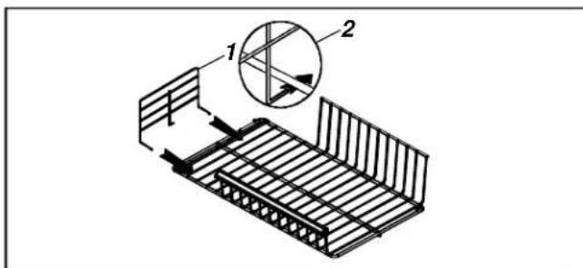 AMANA BX 518 VW VE - Vertikal hylledeler (noen modeller) - 1