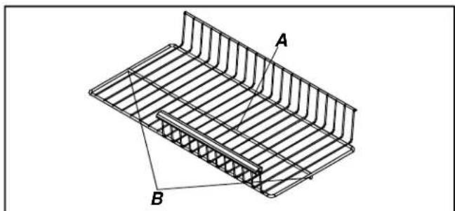 AMANA BX 518 VW VE - Slideout Shelf (some models) - 1