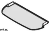 AMANA AS 2626 GEKS - Skridsikre underlag (på nogle modeller) - 1