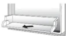 AMANA AS 2628 HEKB - Eğilerek Çıkarılan Kapı Bölmeleri (bazı modeller) - 2