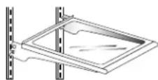 AMANA AS 2628 HEKB - Rimozione di un ripiano: - 1