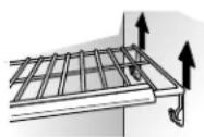 AMANA AS 2628 HEKB - Ripiano fisso del congelatore - 1