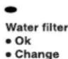AMANA AS 2628 HEKB - Water Filter Status Indicator Light (select models) - 1