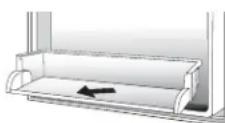 AMANA AS 2628 HEKB - Ayarlanabilir ve Eğilerek Çıkarılan Derin Kapiyarlanabilir v Bölmeleri Bölmeleri(bazı modeller) - 2