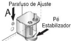 Parafuso de Ajuste A Pé Estabilizador
