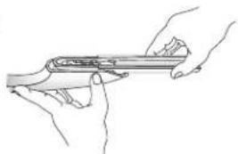 AMANA AC 2224 PEKW - Montering av handtagsförlängare (vissa modeller): - 1