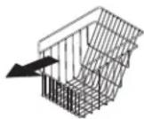 AMANA AC 2224 PEKW - Körbe und Schubläden - 1